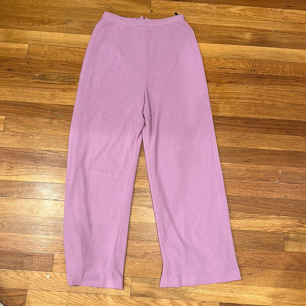 Vintage purple knit pants